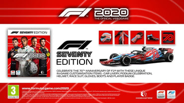 F1 2020 Seventy Edition EU Steam CD Key
