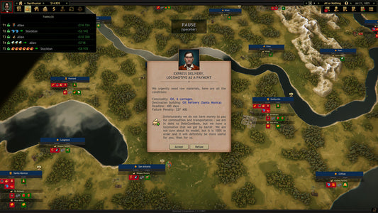 Railroad Corporation - All or Nothing (DLC) (Steam)