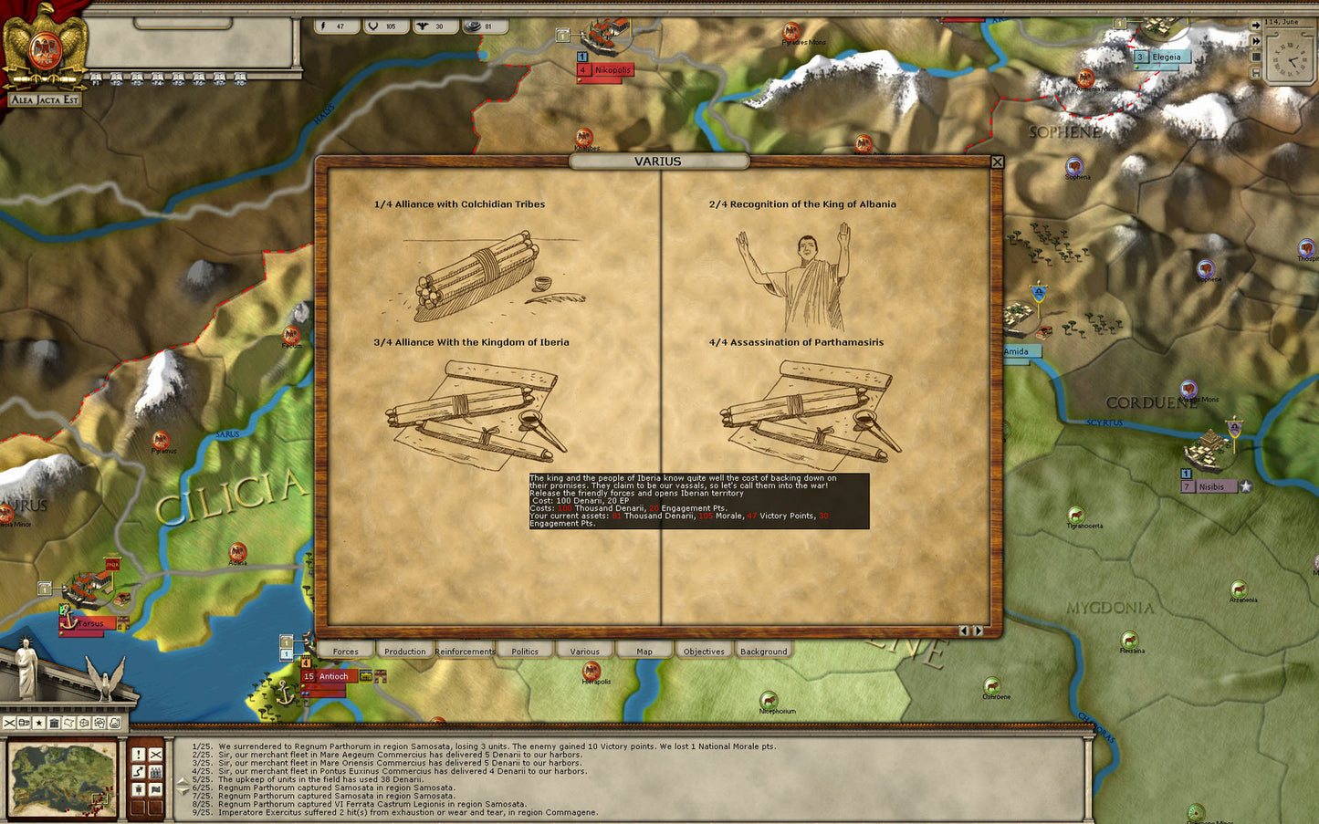 Alea Jacta Est - Parthian Wars DLC Steam CD Key