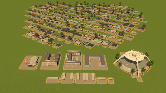 Cities: Skylines - Content Creator Pack: Mid-Century Modern (DLC) (Steam)