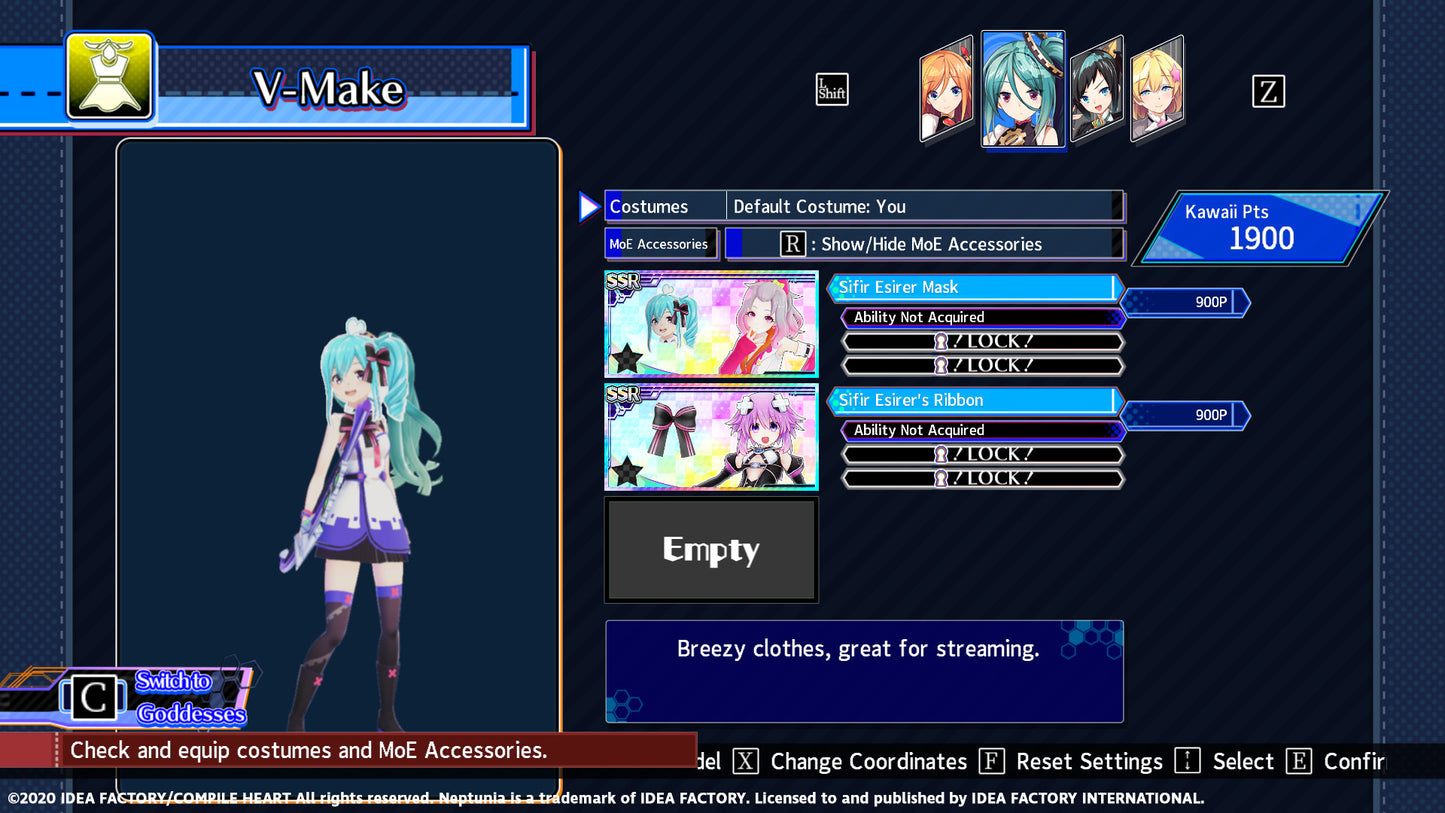 Neptunia Virtual Stars - Sifir Esirer Pack (DLC) (Steam)