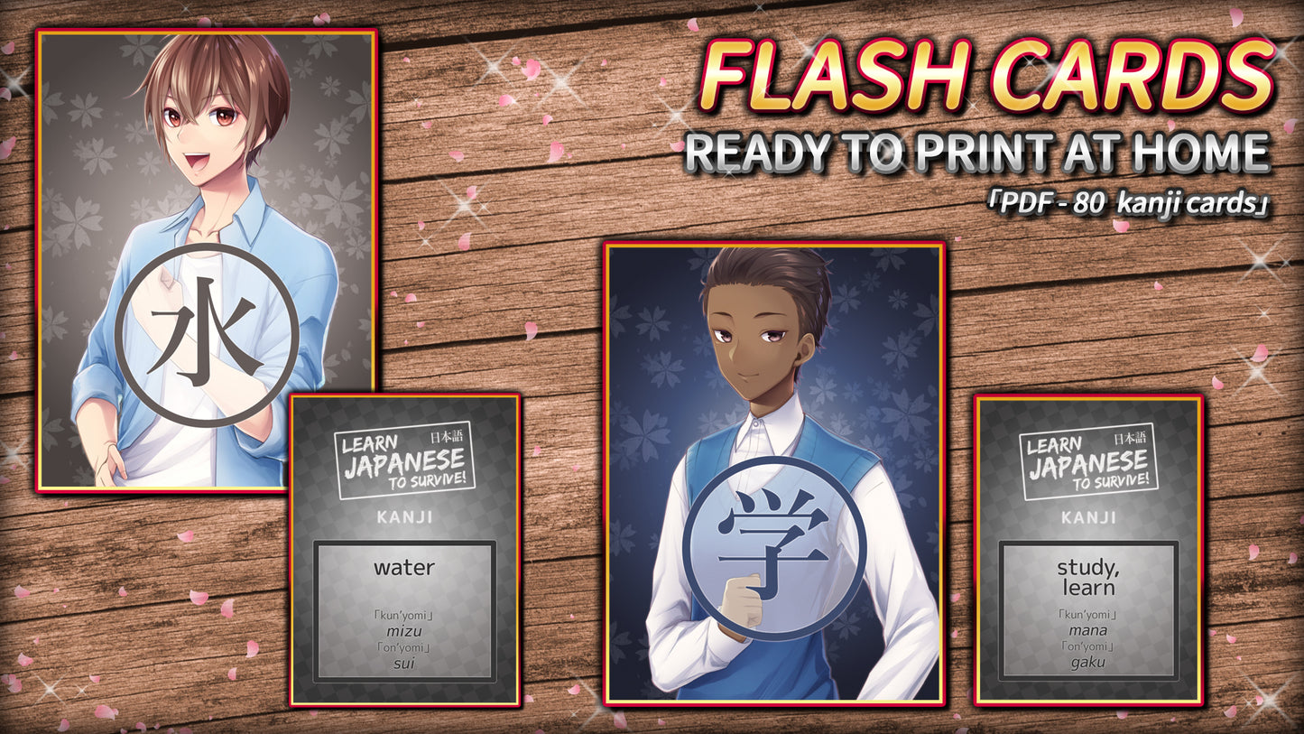 Learn Japanese To Survive! Kanji Combat - Flash Cards (DLC)