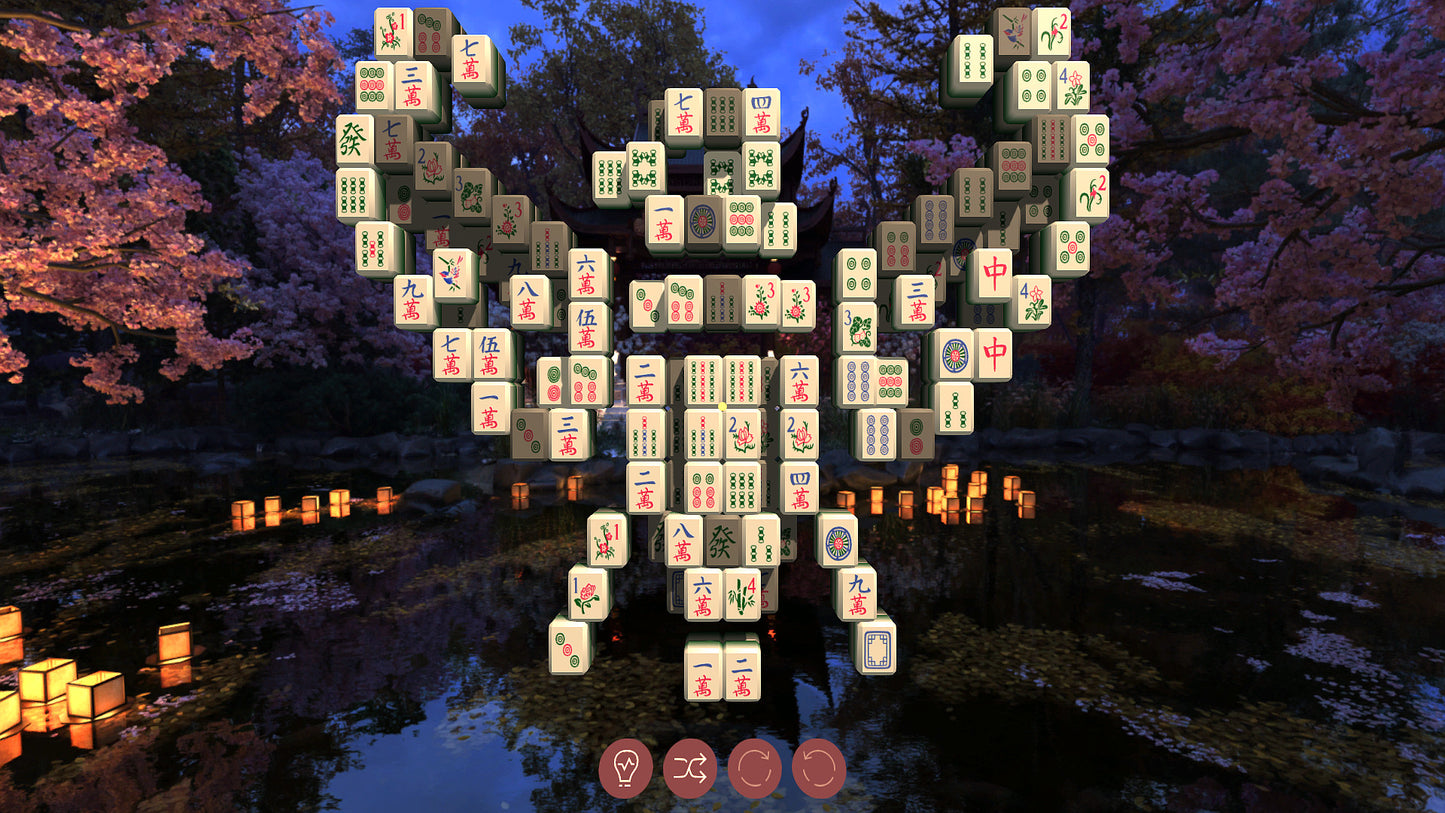 Relaxing VR Games: Mahjong