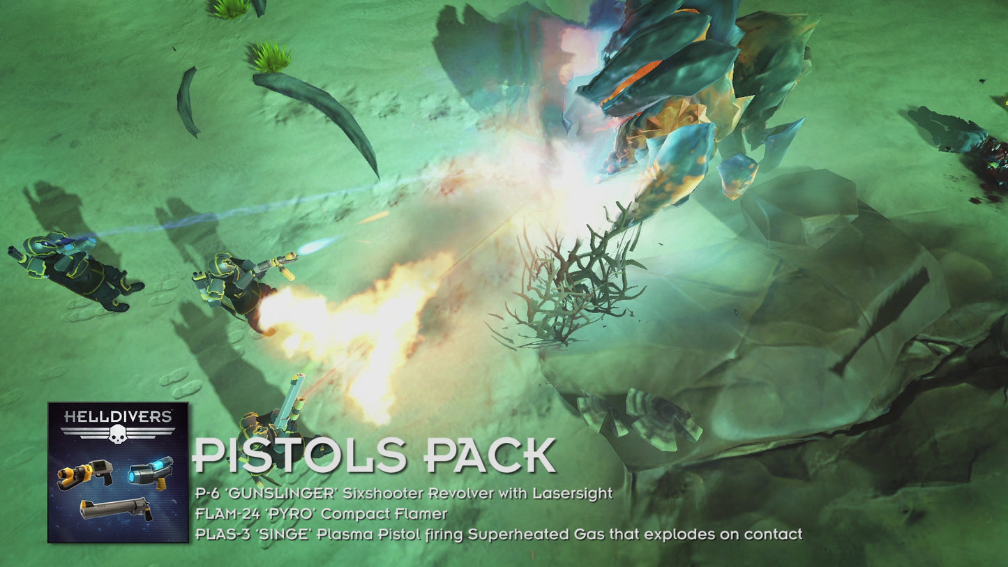 HELLDIVERS - Pistols Perk Pack (DLC) (Steam)