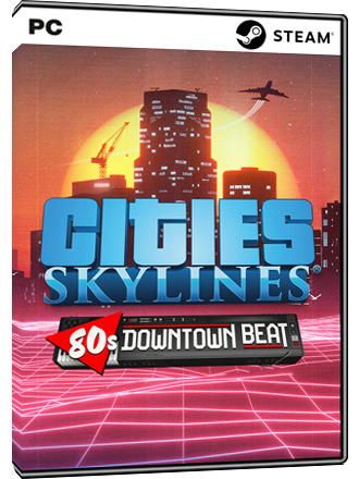 Cities: Skylines - 80's Downtown Beat (DLC) (Steam)