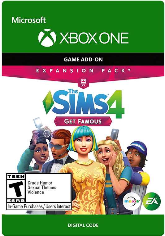 The Sims 4 - Get Famous DLC XBOX One CD Key