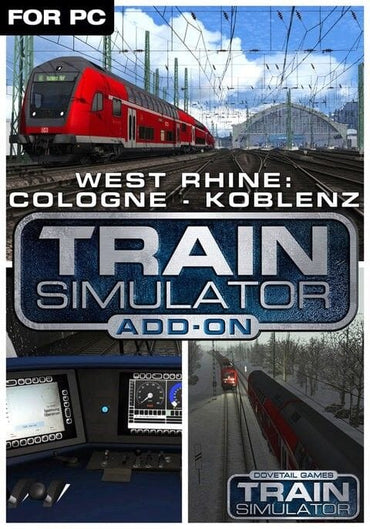 Train Simulator 2017 - West Rhine: Köln - Koblenz Route Add-On DLC Steam CD Key