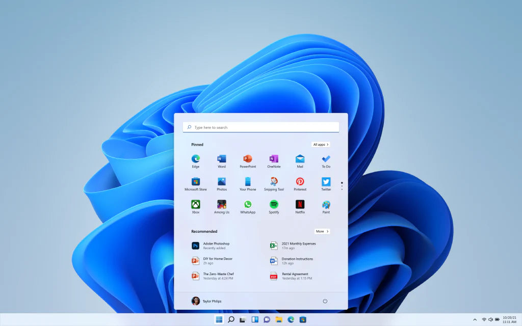 Windows 11 – Az új Start menü, ami mindent megváltoztat