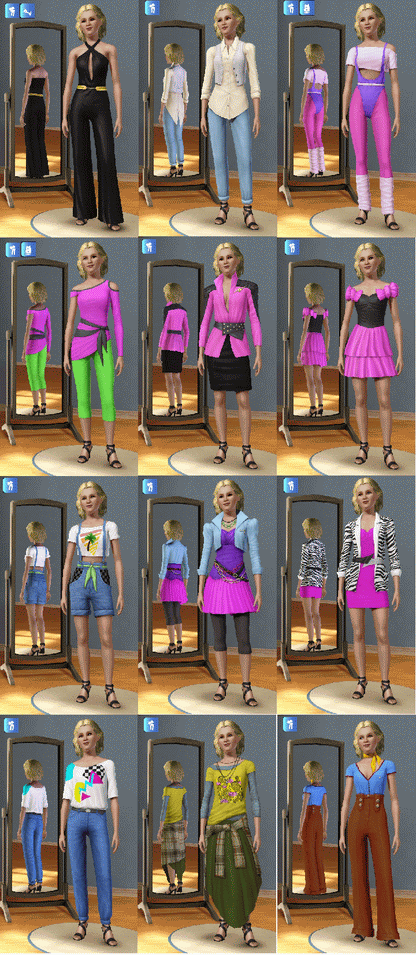 The Sims 3: 70s, 80s &amp; 90s Stuff