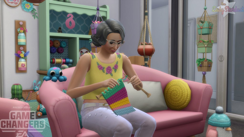 The Sims 4: Nifty Knitting Stuff