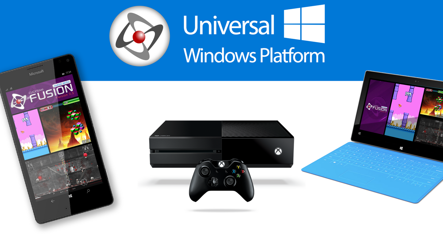 UWP Exporter for Clickteam Fusion 2.5 (DLC)