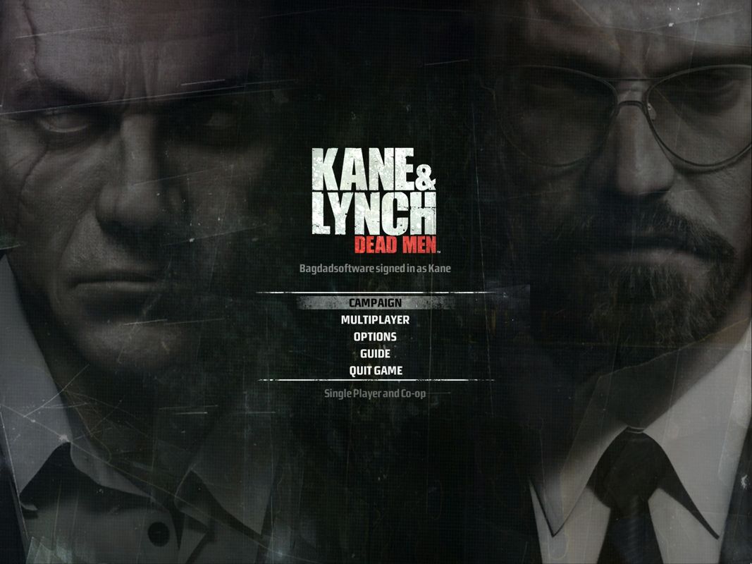 Kane and Lynch: Dead Men