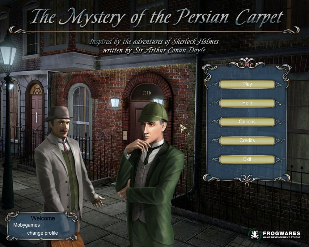 Sherlock Holmes: The Mystery of the Persian Carpet