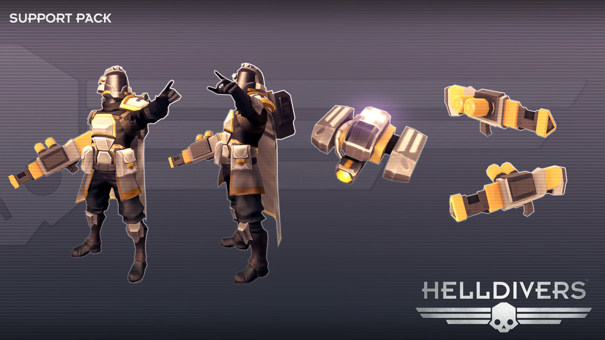 HELLDIVERS - Support Pack
