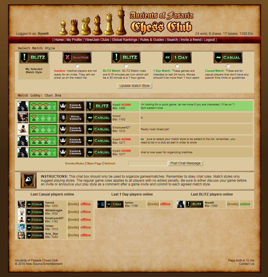 AoF Chess Club 2.0