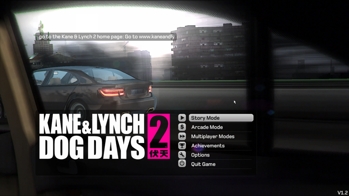 Kane &amp; Lynch 2: Dog Days