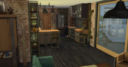 The Sims 4 - Industrial Loft Kit (DLC)