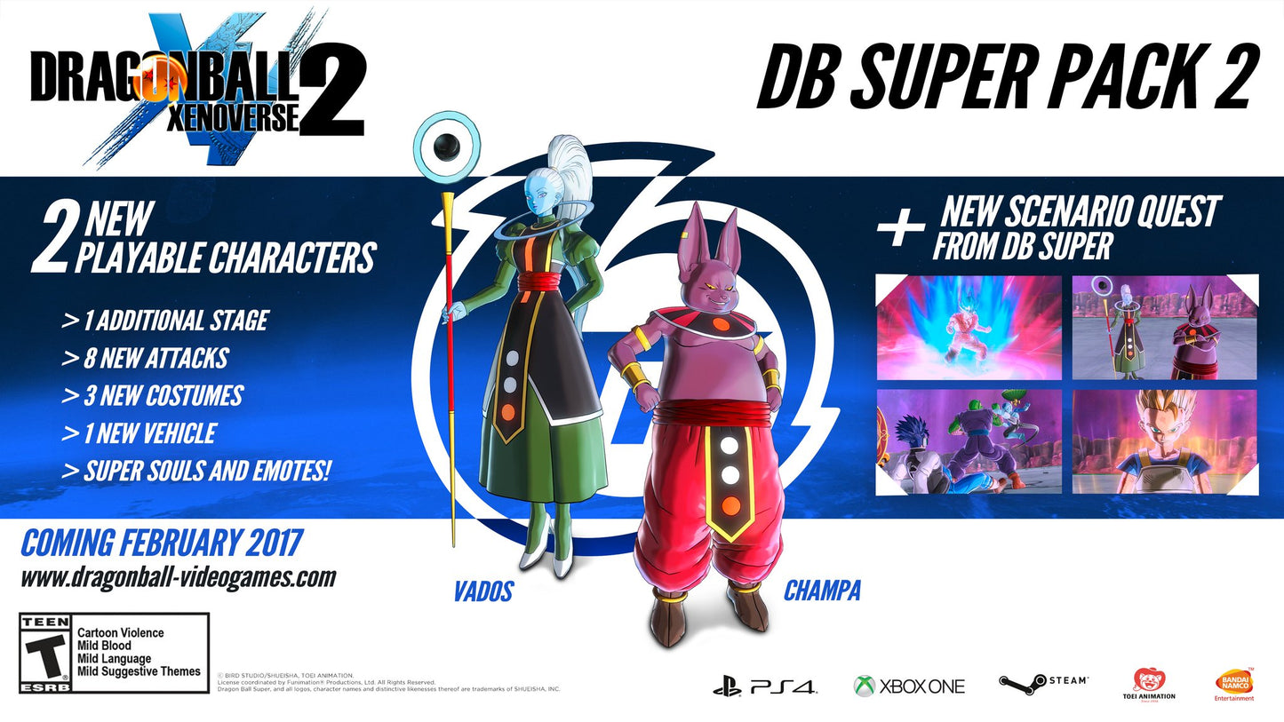 Dragon Ball: Xenoverse 2 - Legendary Pack 2 (DLC) (Steam)