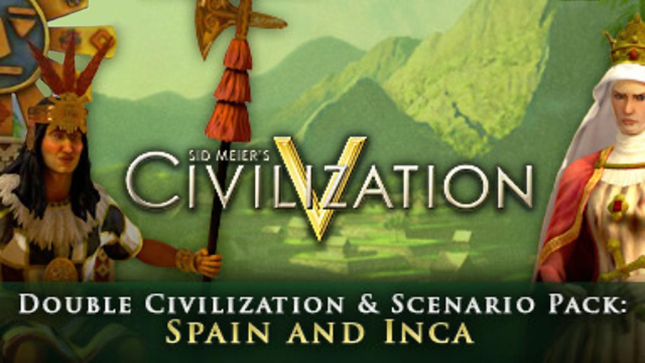 Sid Meier's Civlization V - Double Civilization and Scenario Pack: Spain and Inca (DLC) (Steam)