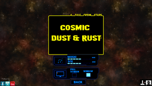 Cosmic Dust &amp; Rust