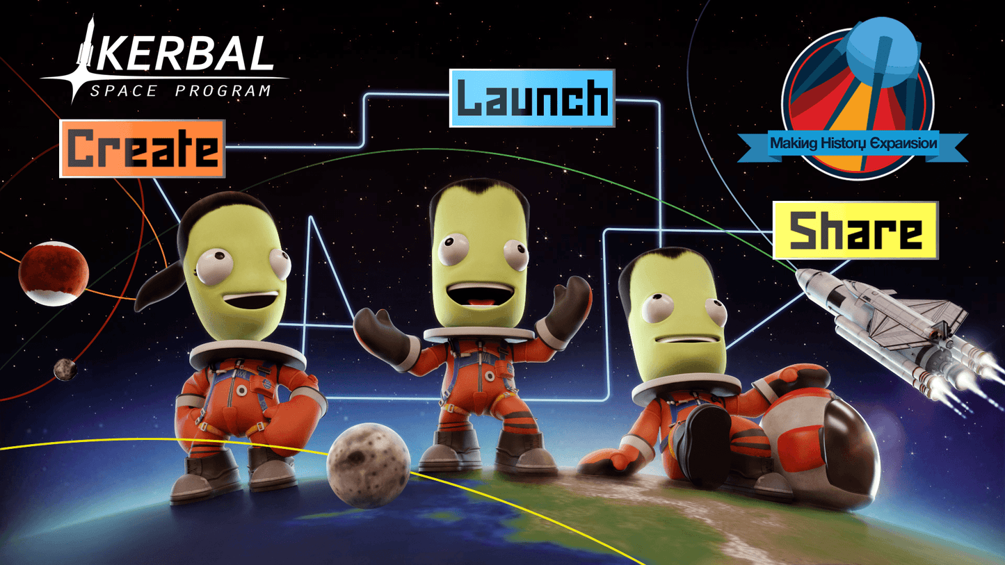 Kerbal Space Program &amp; Making History Bundle