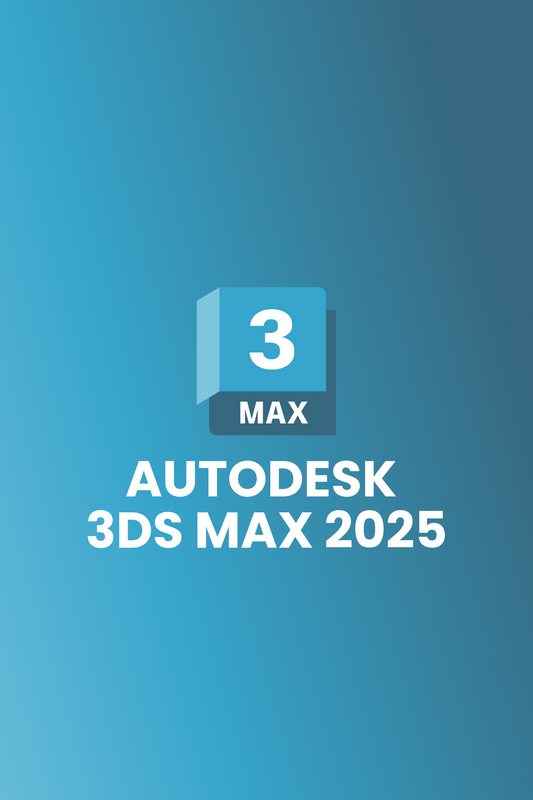 Autodesk 3DS MAX 2025 (1 - 3 éves) (Windows/MacOS)