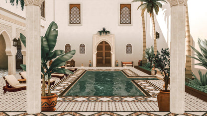 The Sims 4 - Courtyard Oasis Kit (DLC)