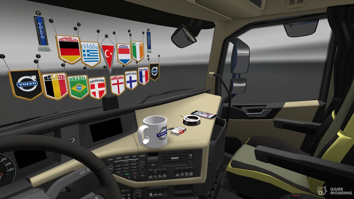 Euro Truck Simulator 2 - Cabin Accessories (DLC)