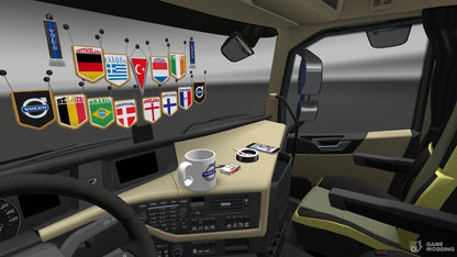 Euro Truck Simulator 2 - Cabin Accessories (DLC)