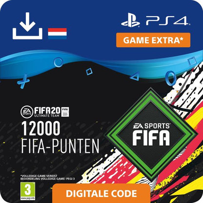 FIFA 20 Ultimate Team FUT 12 000 Points - PS4 PSN - Key SPAIN