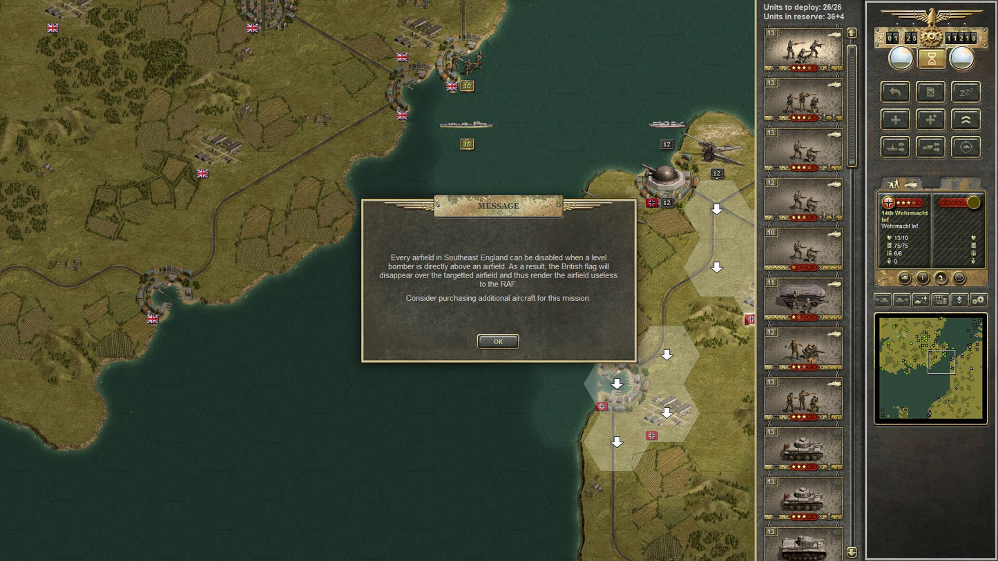 Panzer Corps Sea Lion Steam Key GLOBAL