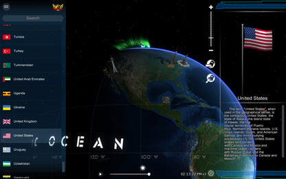Globe Geography 3D