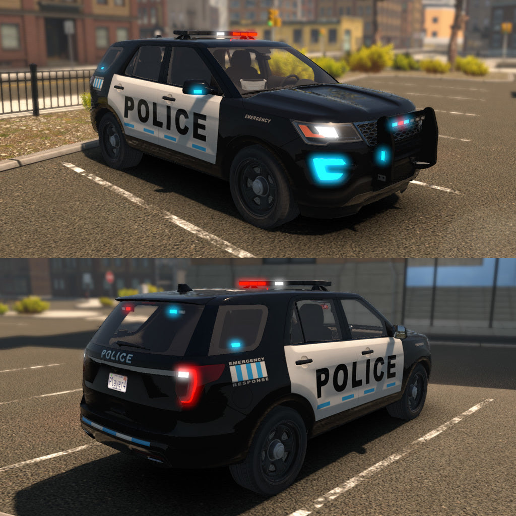 Flashing Lights - Police Fire EMS