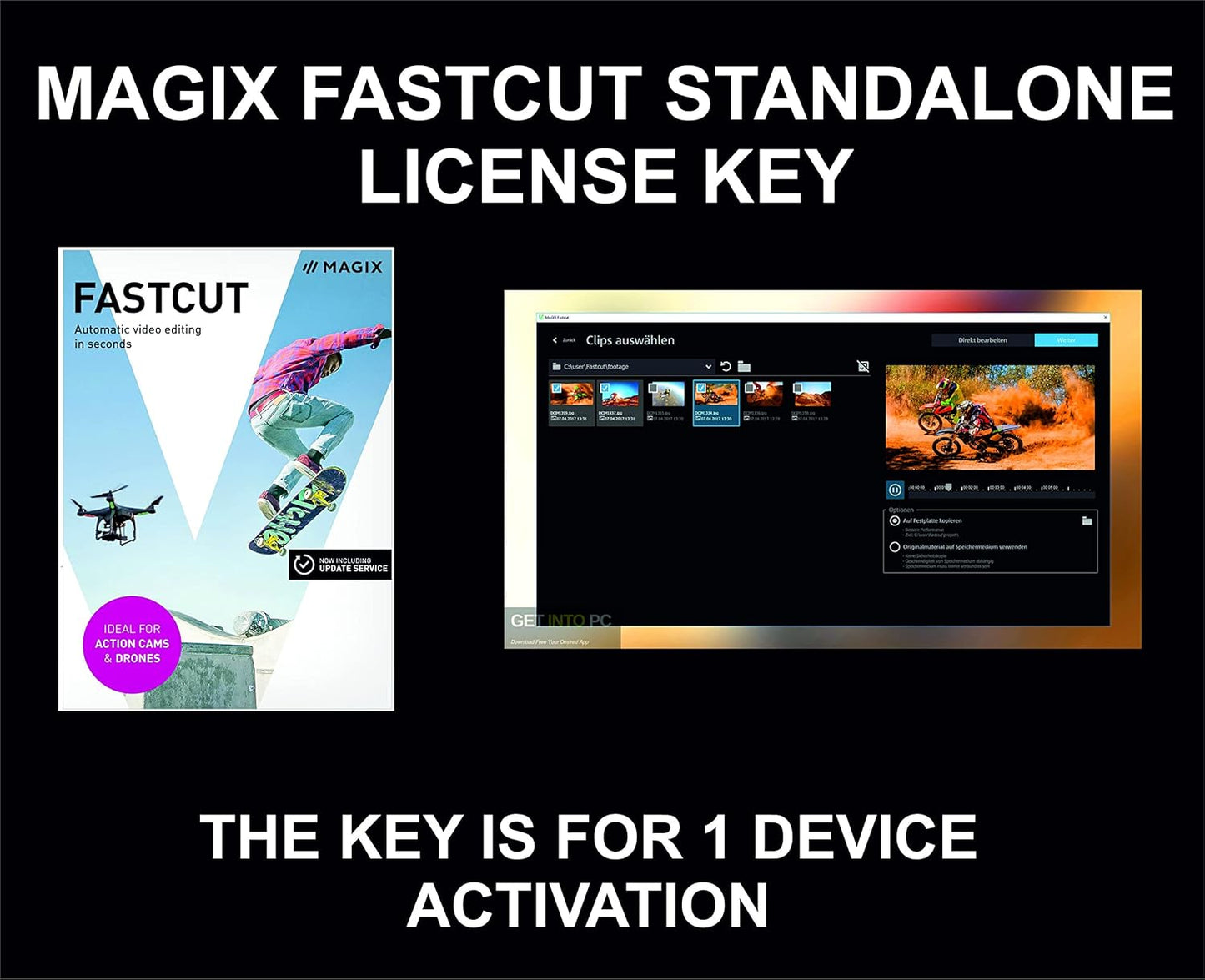 MAGIX Fastcut Standalone Digital CD Key