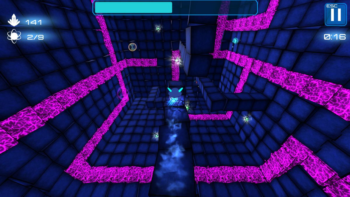 Deep Blue 3D Maze