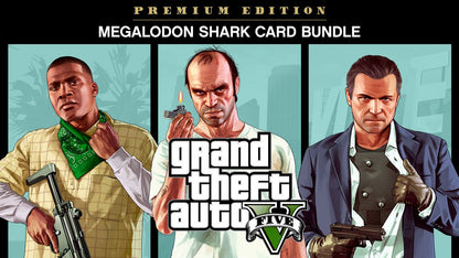 Grand Theft Auto V: Premium Online Edition &amp; Megalodon Shark Card Bundle (Xbox One) (EU)