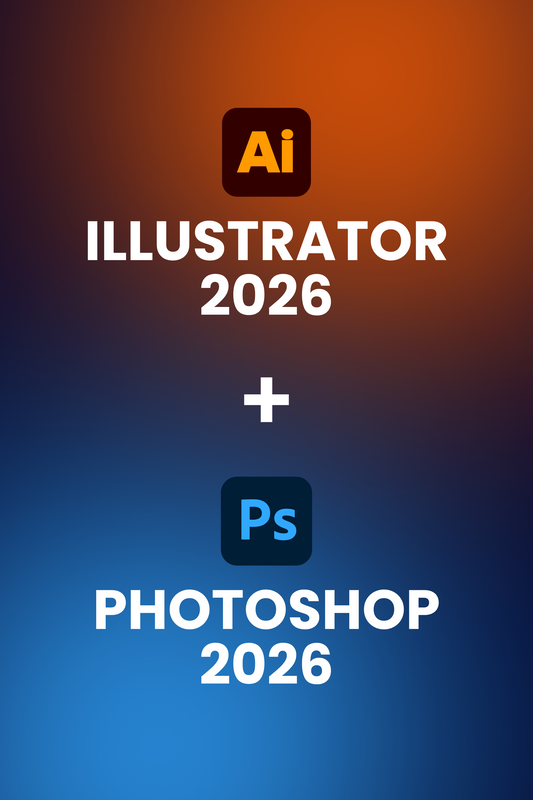 Illustrator 2026 + Photoshop 2026