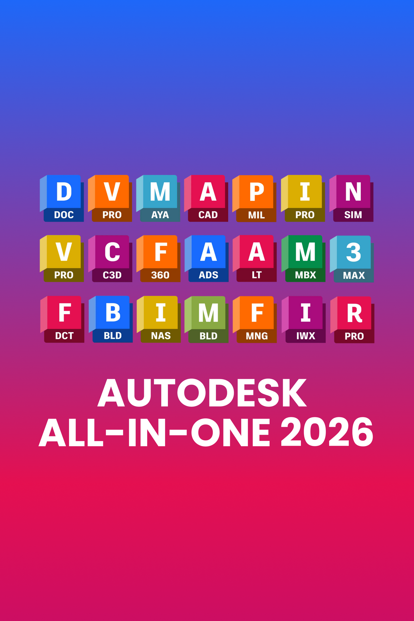 Autodesk Full Collection 2026 (Windows/MacOS)