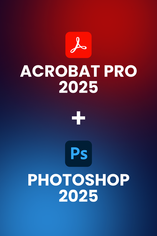 Acrobat Pro 2025 + Photoshop 2025