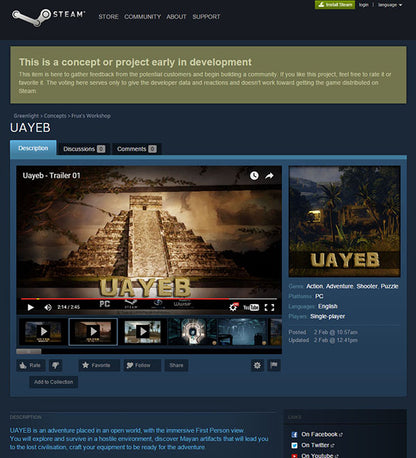 UAYEB Steam CD Key