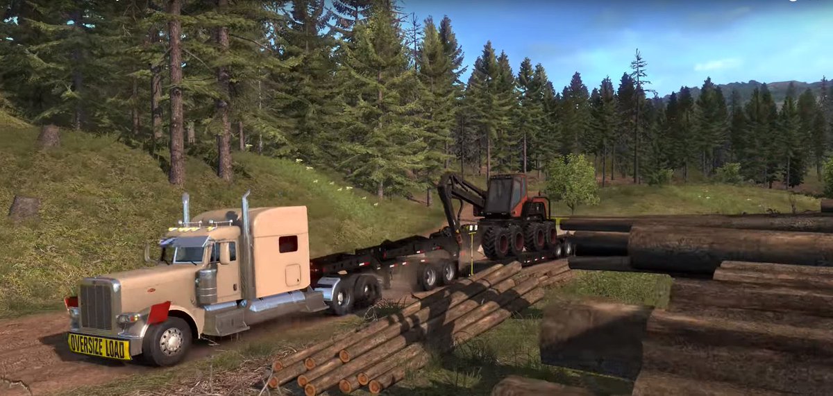 American Truck Simulator - Utilaje forestiere (Steam)