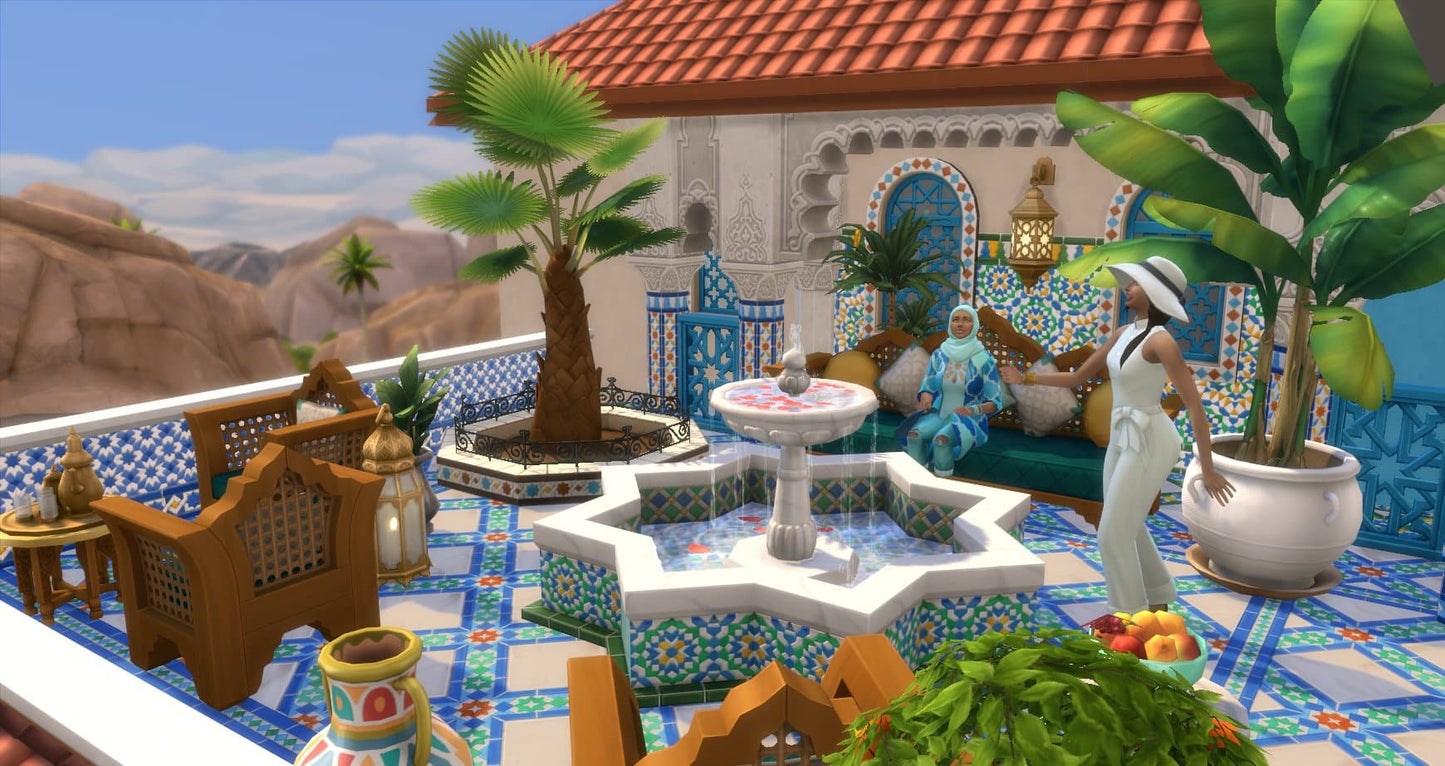 The Sims 4 - Courtyard Oasis Kit (DLC)