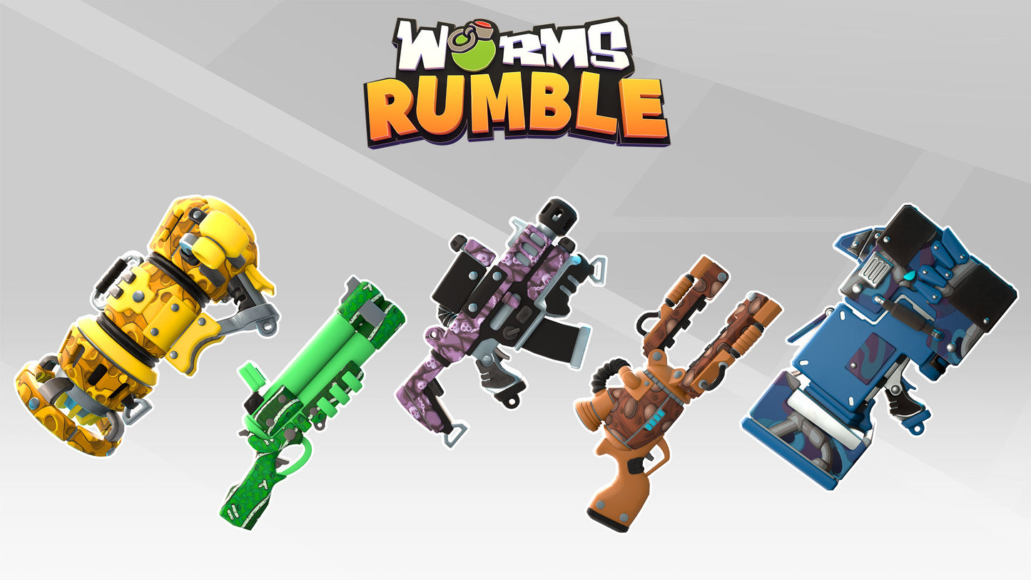 Worms Rumble - Pachet de skin-uri pentru arme Armageddon (DLC)