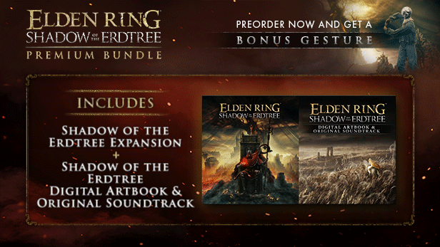Elden Ring Shadow of the Erdtree Premium Bundle (DLC) (Steam) (EU)