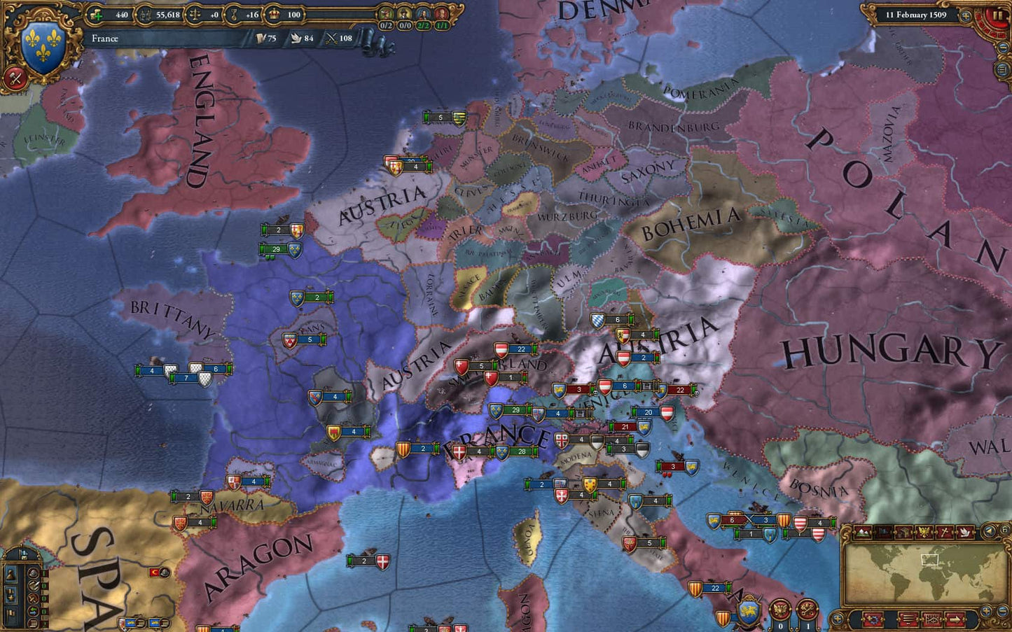 Europa Universalis IV (EU)