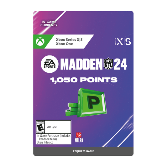 Madden NFL 24 - 1050 Ultimate Team Points (XBOX One / Xbox Series X|S)