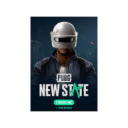 PUBG New State 15000 NC+1800 Bonus