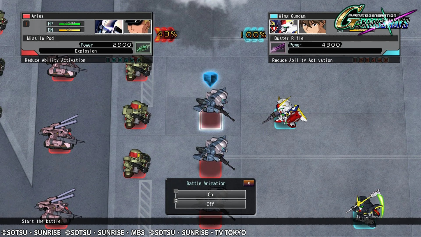 SD GUNDAM G GENERATION CROSS RAYS