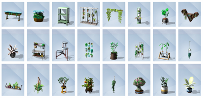 The Sims 4 - Blooming Rooms Kit (DLC)