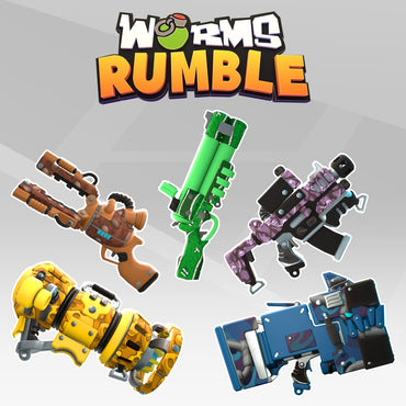 Worms Rumble - Pachet de skin-uri pentru arme Armageddon (DLC)